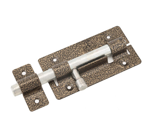 Секрет Засов дверной  ЗД-01 круглый  бронза 4630007000015