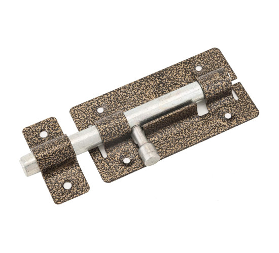 Секрет Засов дверной  ЗД-01 круглый  бронза 4630007000015