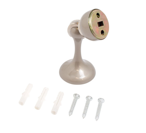 Стандарт  Ограничитель  дверной магнитн 102 SN мат никель 4670042050859