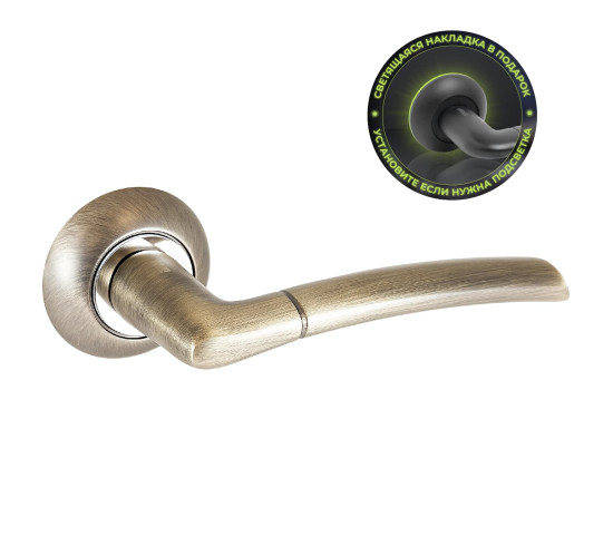 Аллюр Комплект ручек АРТ  Старк 1430 МАВ мат бронза 4660041984224