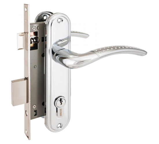 АЛЛЮР Замок врез 132/1 с руч СР хром 4640001792793