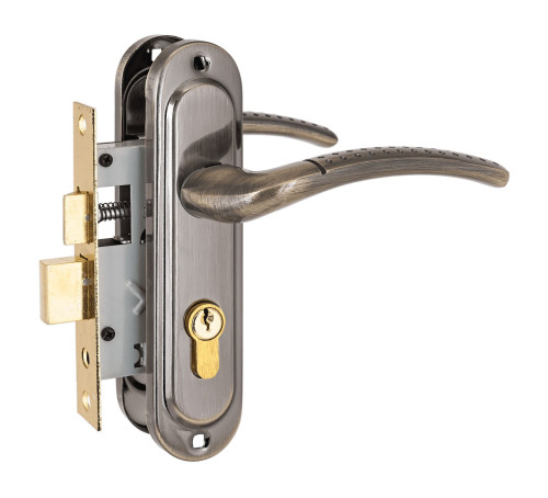 Стандарт Замок врез с руч 132/50В вертушка ст. бронза 4640001792762