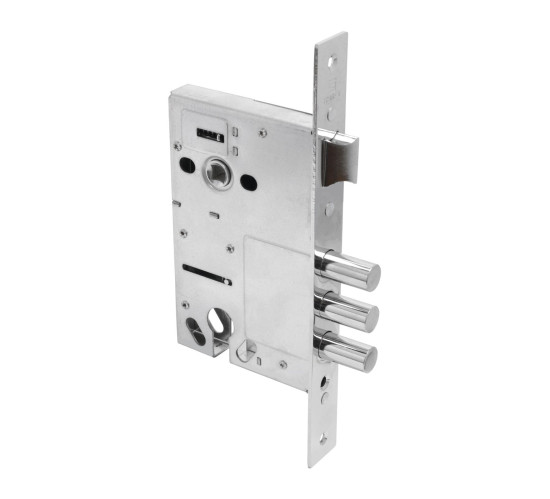 БУЛАТ Замок врезной   ЗВ4-3(14)60.85.08 хром без ручек без цм 4680143703059