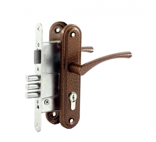 Омега Замок врезной ЗВ4-2-01 бронза 4612752544396