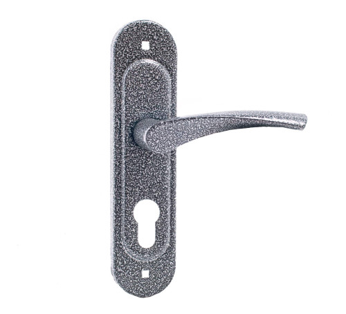 Птишмаш Ручка на планке  4-3-07 серебро мо 55 4627113824789