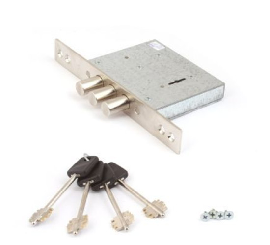 Апекс  Замок врезной сувальдн Т57/S8-NI 4603869069414