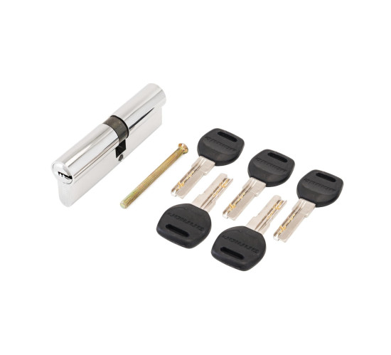 АЛЛЮР Цилиндр механизм HD F 100-5K СP (30-10-60) (35*65) хром перф 4640001798283