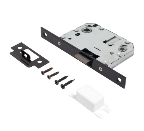 Аллюр Защелка с фиксатором  АРТ L7050S BL мат черный