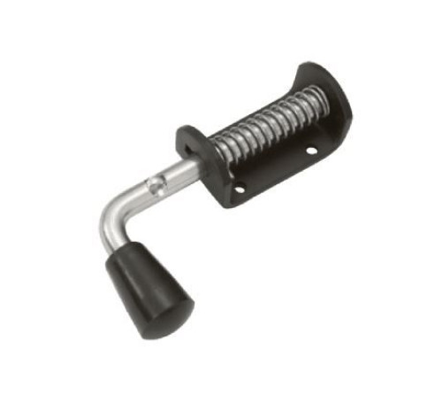 Домарт Засов пружинный (75) 140мм мод2 d-13мм черный 4620031741909