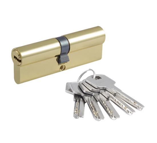 Нора М Цилиндр. механизм ECO Z ЛП-90 (45*45) латунь кл/ключ 5к 4606555072385