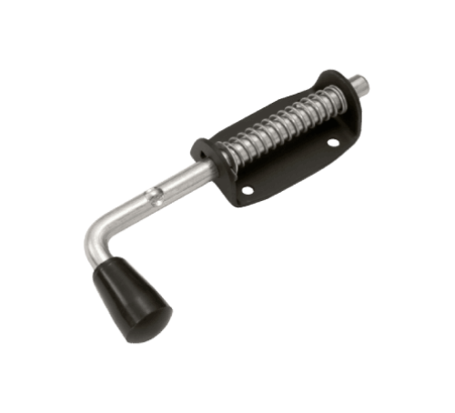 Домарт Засов пружинный (90) 190мм мод2 d-13мм черный 4620031746775