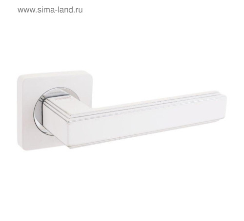 RENZ DH 96-02 MSW/СР Арона мат супер белый/хром блест Комплект ручек