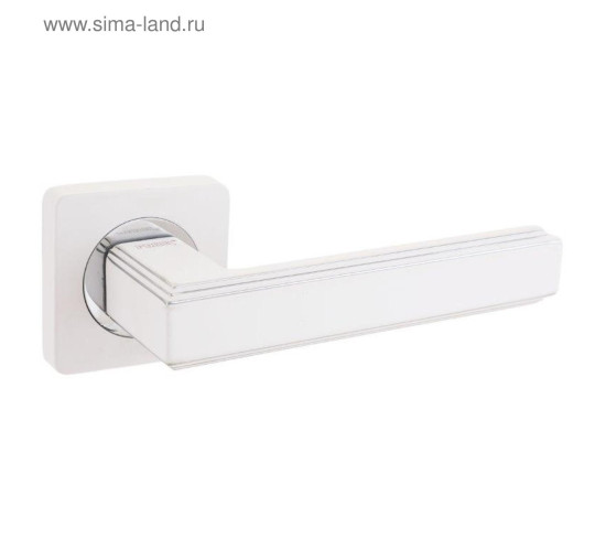 RENZ DH 96-02 MSW/СР Арона мат супер белый/хром блест Комплект ручек