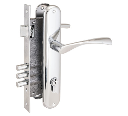 АЛЛЮР Замок врез 0203 СР хром 4607117778813