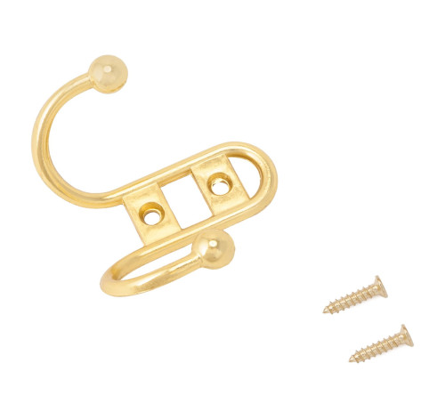 Стандарт  Крючок-вешалка 208 В  GР золото 4640001799952