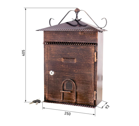 Ящик почтовый 2006 ст медь 4660041989427