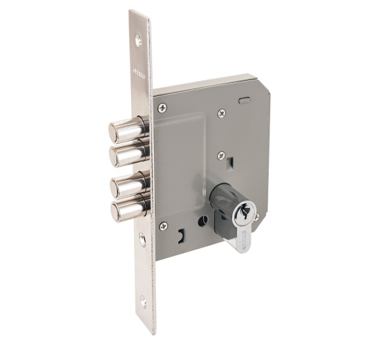 АЛЛЮР Замок врез 189-4А СР хром без цмех  бруч 4607117770022