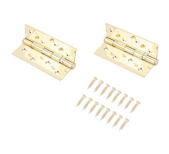 АЛЛЮР Петля дв 2043 2ВВ-FHP ВР 2 подш. латунь 101*76 2шт 4640001792281