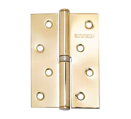 АЛЛЮР Петля дв 2043L1-RH-1BB-BP 100*70 латунь правая 2шт 4640001793288