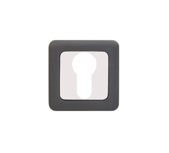 Аллюр Накладка на цилиндр  АРТ ЕТ-S1 МВNCP графитхром 4660041987003