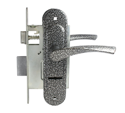 Птишмаш  Замок врез ЗВ9-4-07 ЗВ9-0623с пружиной  серебро 4627113827148