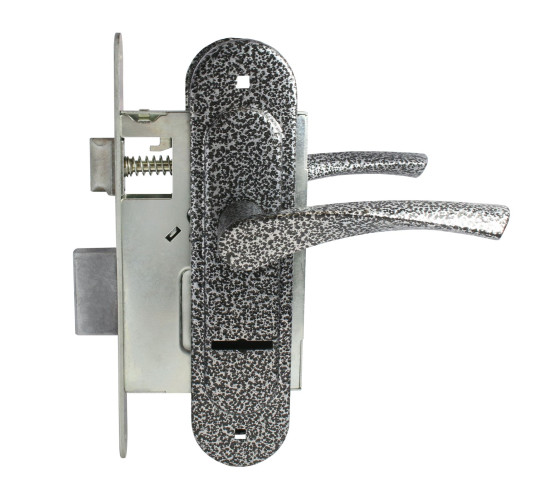 Птишмаш  Замок врез ЗВ9-4-07 ЗВ9-0623с пружиной  серебро 4627113827148