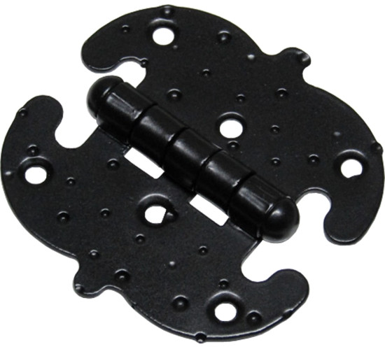 NOEZ Петля накладная фигурная ПН 5-90 SL черный мат