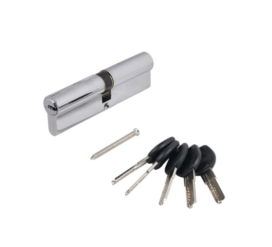 АЛЛЮР Цилиндр. механизм HD F 100-5K СP (40*10*50) хром перф кл 4670042052532