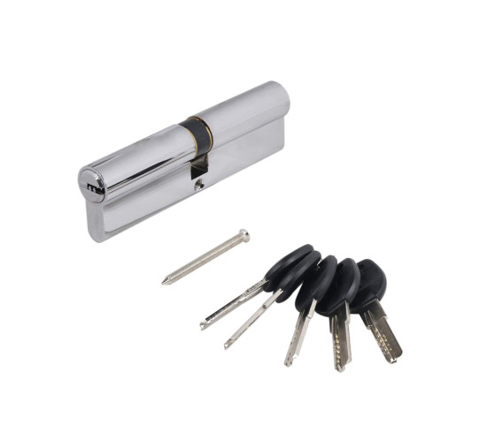 АЛЛЮР Цилиндр. механизм HD F 110-5K СP (50*10*50) хром перф кл 4670042052860