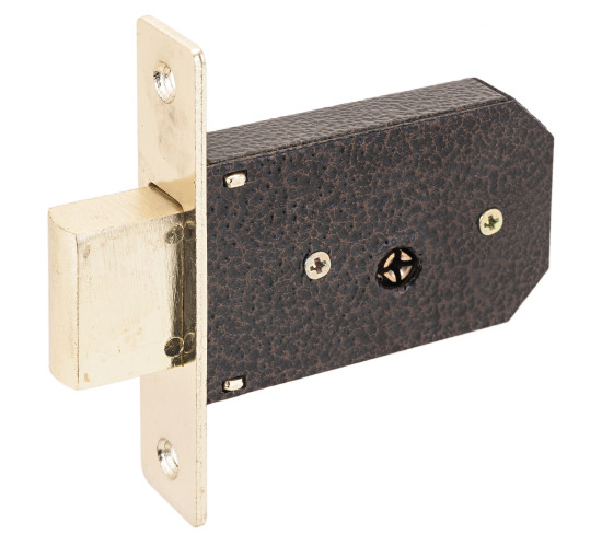 АЛЛЮР Замок врез 90 РВ латунь крест ключ 4607117770077