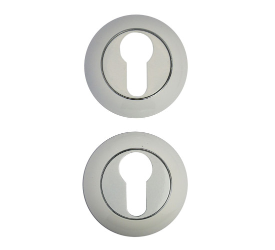 Аллюр Накладка на цилиндр  АРТ ЕТ-R1 WCP белыяхром 4670042051801