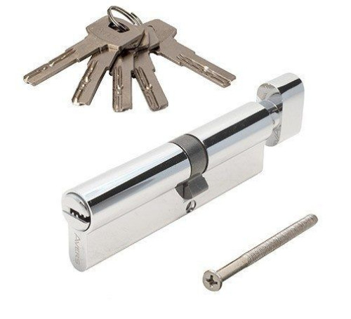 Аверс Цилиндр. механизм ZM-80(35*45С)-C-CR хром ключ/верт 4603869075330