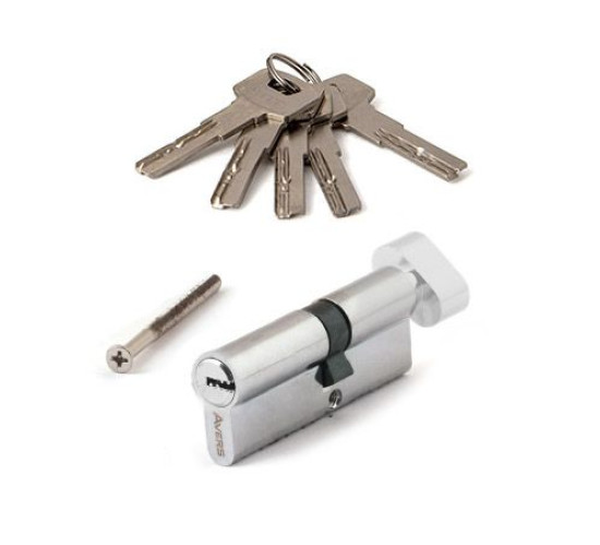 Аверс Цилиндр. механизм ZM-80-C-CR хром ключ/верт 4603869073091