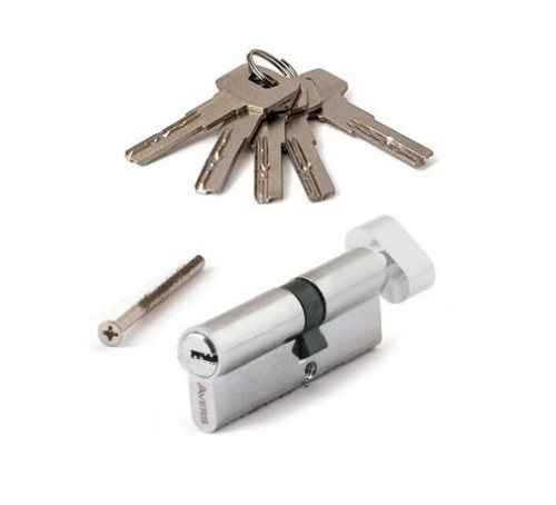 Аверс Цилиндр. механизм ZM-80(35C*45)-C-CR хром ключ/верт 4603869073046