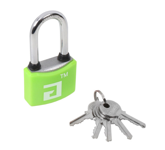 АЛЛЮР Замок навес ВС1Ч-364ПД дл дужка зеленый 5к d6мм 4670042053195