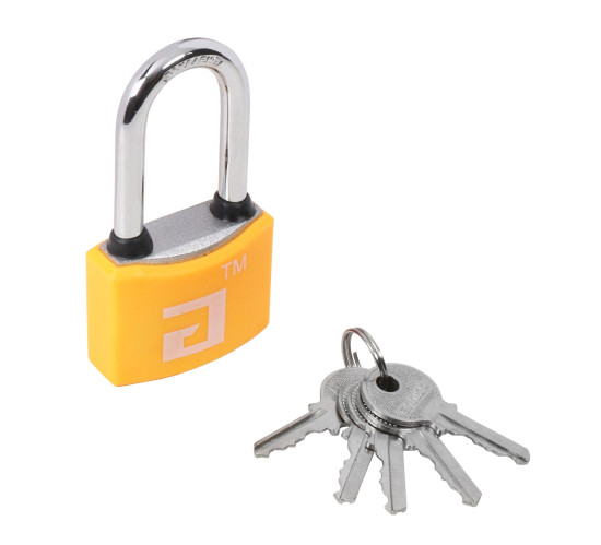 АЛЛЮР Замок навес ВС1Ч-364ПД дл дужка оранжевый 5к d6мм 4670042053201