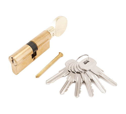 АЛЛЮР Цилиндр. механизм AG 60-6K ВP латунь вертушка 4607117777847