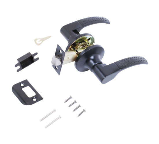 Защелка Стандарт 8510 PS BL черная 4630098151016