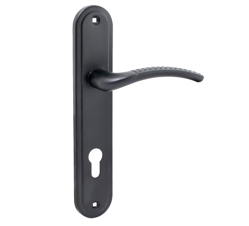 АЛЛЮР Комплект ручек 132-1 85мм  BL  мат черный 4630098156516