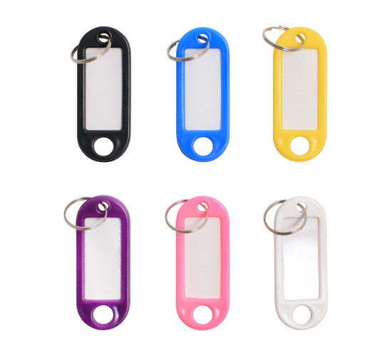 Аллюр Бирка для ключей пластик  компл 6шт 4630098156530