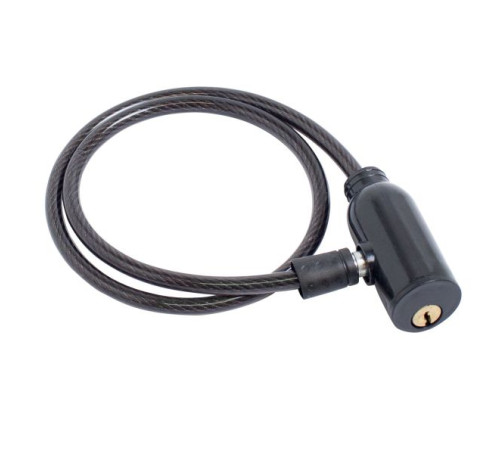 Стандарт Замок с тросом черный ВС-Т-6 (600мм) 4630098157667