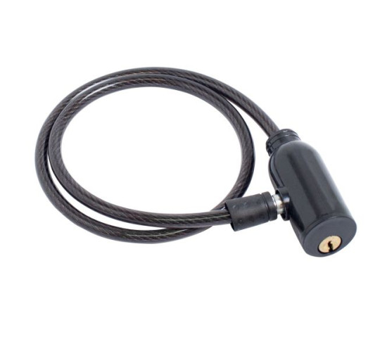 Стандарт Замок с тросом черный ВС-Т-6 (600мм) 4630098157667