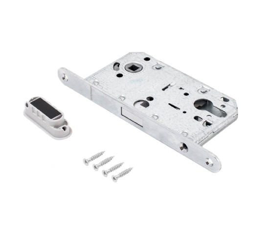 Аллюр Замок врезной  АРТ МL85-50 SС мат хром без цм магнитный