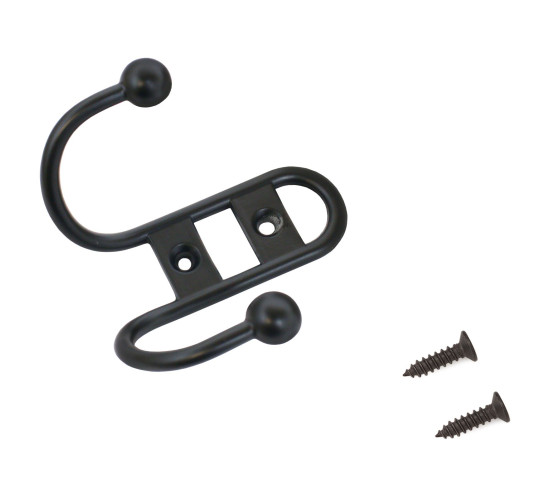 Стандарт  Крючок-вешалка 208 В  BL мат черный 4680143700478