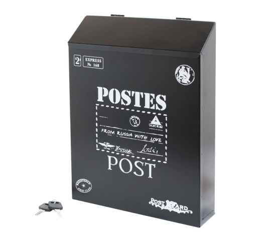 Ящик почтовый 3010 черный 4680143704896