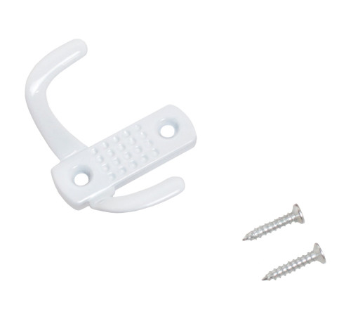 Стандарт  Крючок-вешалка 212 В WW мат белый 4680143705213