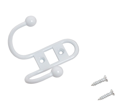 Стандарт  Крючок-вешалка 208 В  WW мат белый 4680143705299