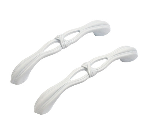 StahlBuro Ручка скоба меб С 2532-96 WW белый  2шт  4680143718374