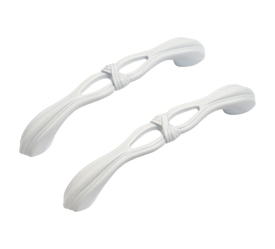 StahlBuro Ручка скоба меб С 2532-96 WW белый  2шт  4680143718374