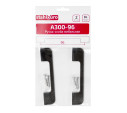 StahlBuro Ручка скоба меб A300-96 BL мат черный 2шт  4680143717889